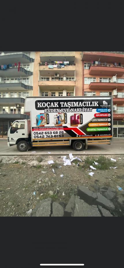 Rize Evden Eve Koçak Taşımacılık 